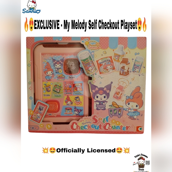 Sanrio Other - EXCLUSIVE - My Melody Self Checkout Playset